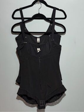 Set of 2 Shaperx Zipper front Open Bust Shapewear Shaper Body Suit